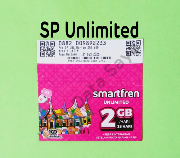 Perdana Kuota Data Smartfren 4G Unlimited
