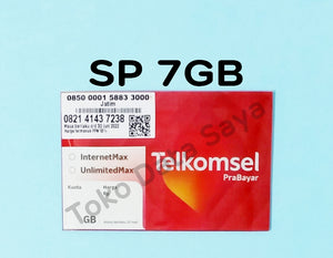 Perdana Kuota Data Telkomsel 7GB